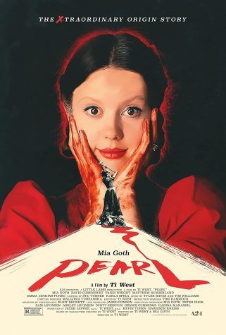 Mia Goth, who plays the title role in the movie “Pearl,” gives an intense and deranged performance.