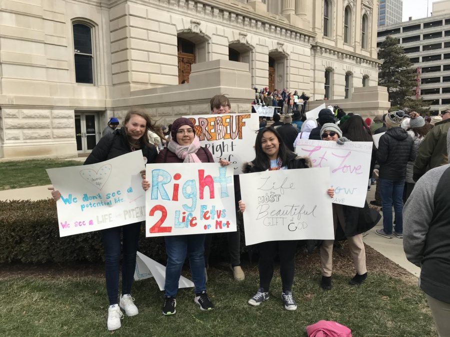 Indianapolis March for Life protestors
Photo Credit: Maria Thomas '23