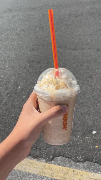 A photo of the Ice Spice Munchkin Drink. 
