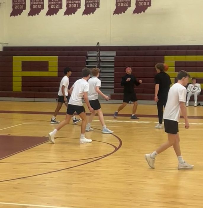 Chainsaw Massacre competes during a PRT intramural game 